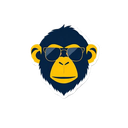 Cool monkey 128px