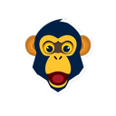 Wow monkey 128px